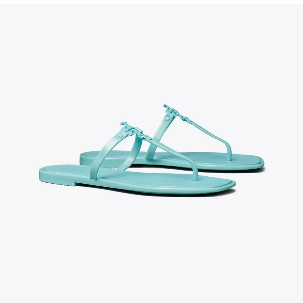 Tory Burch Island Blue Roxanne Sandal Flip Flop 8